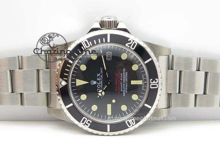 1217 SoftTouch Vintage Sea Dweller 1665 JKF Best Edition Double Red On Bracelet A 3980